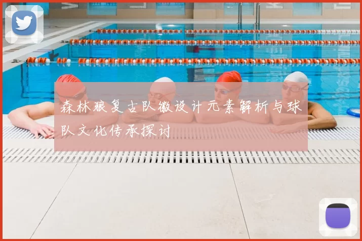 森林狼复古队徽设计元素解析与球队文化传承探讨