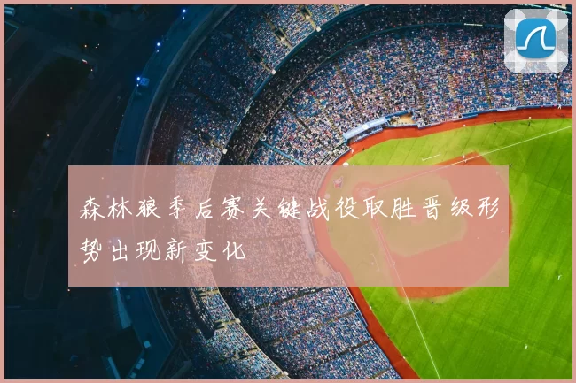 森林狼季后赛关键战役取胜晋级形势出现新变化