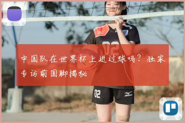 中国队在世界杯上进过球吗?独家专访前国脚揭秘